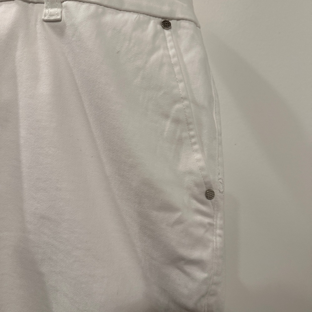 Classic White Women's Shorts - Picture 3 of 7